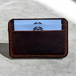 ENİGMA CAT HAKİKİ DERİ KARTLIK